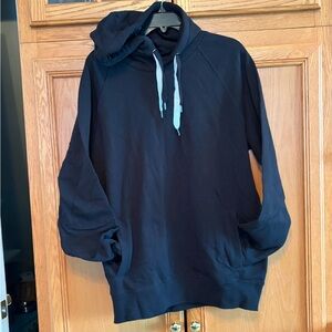 NWT Earth Positive climate neutral Men's Black Hoodie w/pockets size large